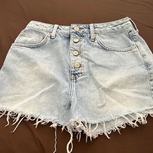 NWOT Forever 21 Denim Light Wash Shorts